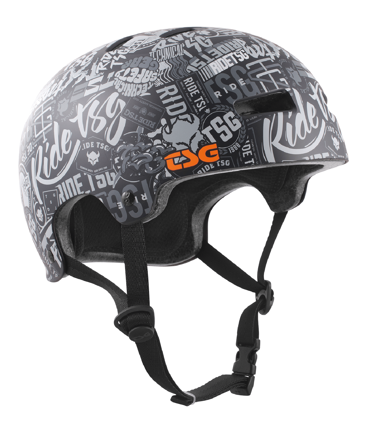 Casque TSG Evolution Graphic Design Stickerbomb