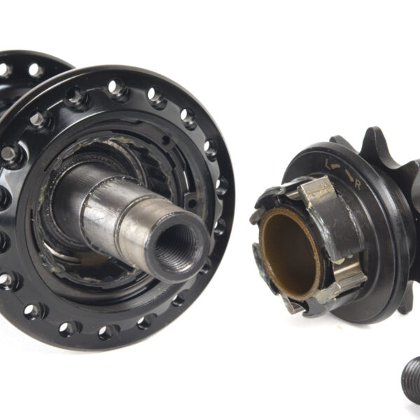 Moyeux BMX Cassette 6 Cliquets 120 Points 9T 14mm 36 Trous - Paire Alu